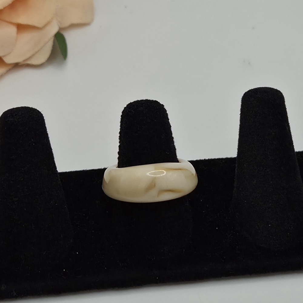 Vintage Butterscotch Bakelite Ring